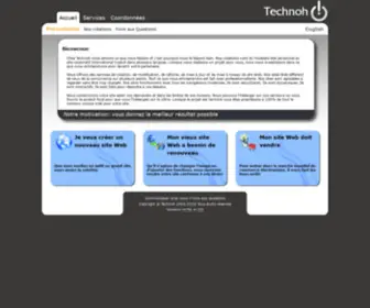 Technoh.ca(Pour un site Web à votre mesure) Screenshot