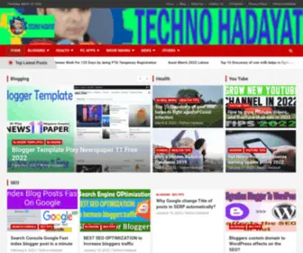 Technohadayat.com(Techno Hadayat) Screenshot