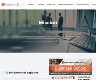 Technoindiabusinessschool.com(TOP BUSINESS SCHOOL in India) Screenshot