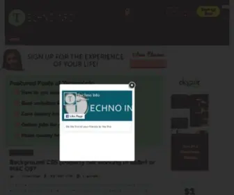 Technoinfo.info(How to make money) Screenshot