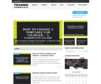 Technoinsta.com(A Technology Blog) Screenshot