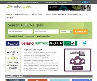 Technojobs.co.uk(IT Jobs) Screenshot
