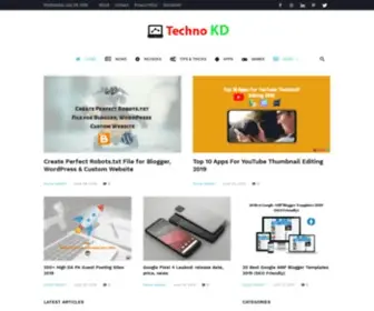 Technokd.com(Techno KD) Screenshot