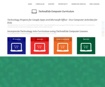 Technokids.com.my(TechnoKids Computer Curriculum) Screenshot