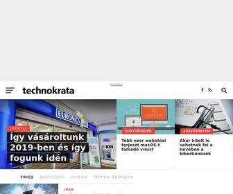 Technokrata.hu(Oldal) Screenshot