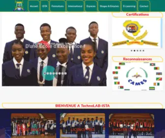 Technolab-Ista.net(Une Ecole d'Excellence) Screenshot