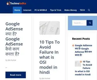 Technoladka.com(technoladka) Screenshot