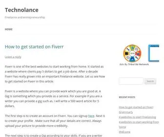 Technolance.com(Freelance and entrepreneurship) Screenshot
