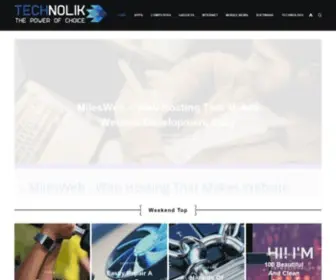 Technolik.com(Technolik) Screenshot