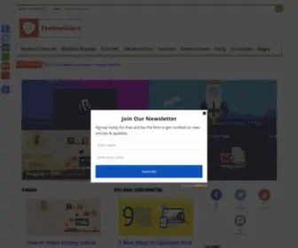 Technolizers.com(Blog for IT Beginners) Screenshot