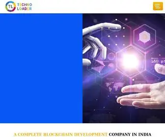 Technoloader.com(Blockchain development company) Screenshot