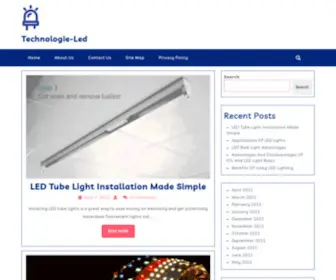 Technologie-Led.net(Ampoule led) Screenshot