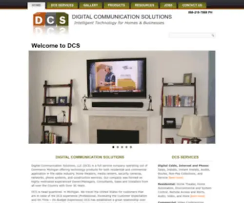 Technologiesbydcs.com(DCS Digital Communication Solutions) Screenshot