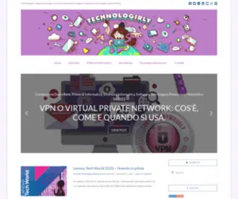 Technologirly.com(Donne e tech) Screenshot