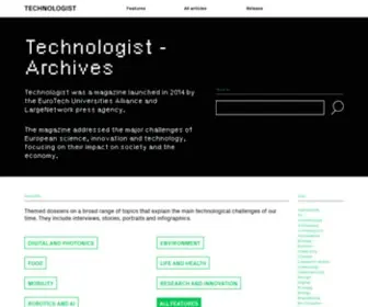 Technologist.eu(INNOVATION) Screenshot