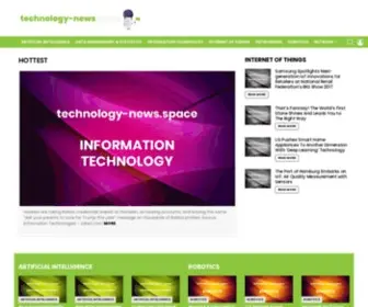 Technology-News.space(All about the world of technology) Screenshot