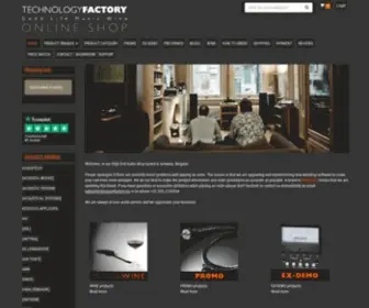Technologyfactory.eu(Technology Factory Online Shop) Screenshot