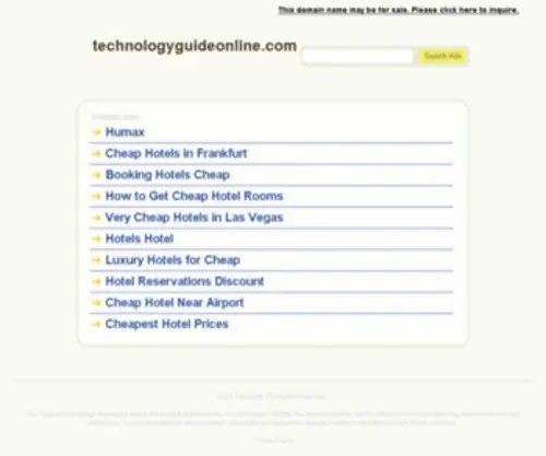 Technologyguideonline.com(Technologyguideonline) Screenshot