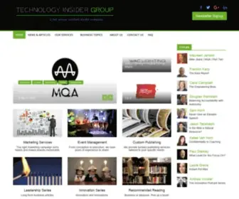 Technologyinsidergroup.com(A Full Service Content Media Company) Screenshot