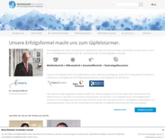 Technologymountains.de(TechnologyMountains ist eine Cluster) Screenshot