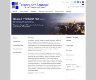 Technologysandbox.com(Technology Sandbox) Screenshot