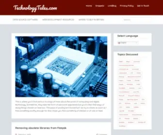 Technologytales.com(Administration) Screenshot