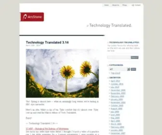 Technologytranslated.com(Technology Translated) Screenshot