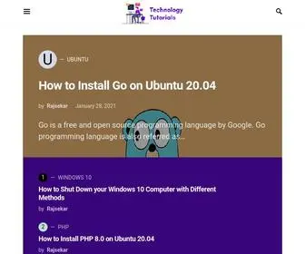 Technologytu.com(Technology tutorials) Screenshot
