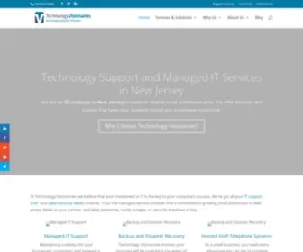 Technologyvisionaries.com(Best Managed IT Services in New Jersey) Screenshot