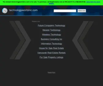 TechnologyWorldinc.com(New information technology) Screenshot