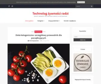 Technologzywnosciradzi.pl(Ci radzi) Screenshot