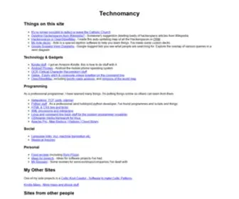 Technomancy.org(Technomancy) Screenshot