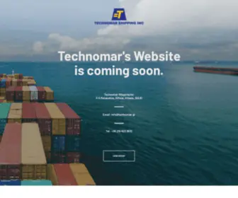 Technomar.gr(Technomar Shipping Inc) Screenshot