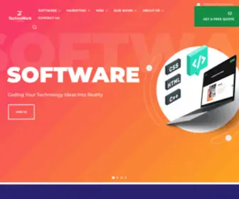 Technomark.io(Modern Custom Software Development Company) Screenshot