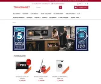 Technomarket.rs(Tehnomarket Internet Prodavnica) Screenshot