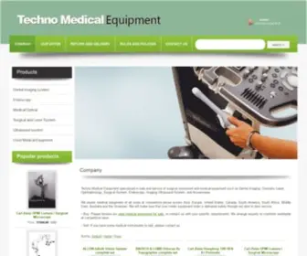 Technomedicalequipment.com(Surgical Laser) Screenshot