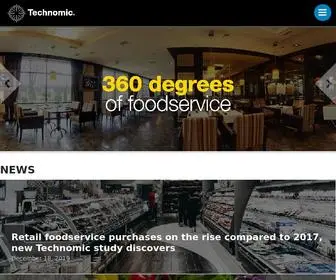 Technomic.com(Technomic’s 360 degree view of the foodservice industry) Screenshot