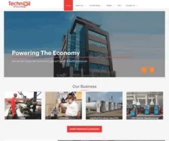 Technooil.com(Techno Oil) Screenshot