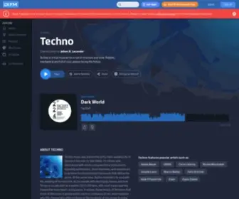 Techno.org(Techno Radio) Screenshot