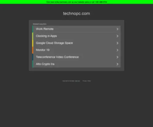 Technopc.com(Technopc) Screenshot