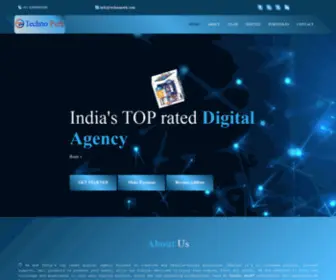 Technoperk.com(Website Design & Development and Digital Marketing in Muzaffarpur) Screenshot