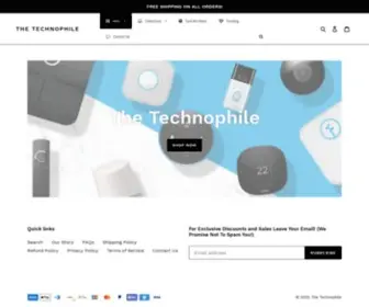 Technophileshop.com(Technophileshop) Screenshot