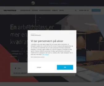 Technopolis.no(Kontorlokaler) Screenshot