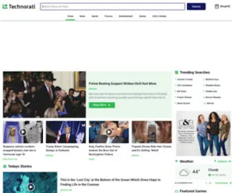 Technorati.com(We shape the conversation of online publishing) Screenshot