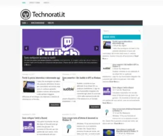 Technorati.it(Technorati) Screenshot