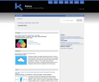Technorhetoric.net(Issue 24.2 (SpringKairos) Screenshot