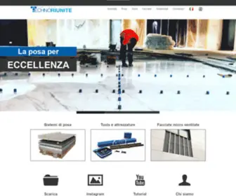 Technoriunite.it(Posa di Pavimenti in Piastrelle Ceramica e Gres Porcellanato) Screenshot