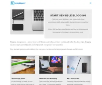 Technosanct.com(Blogging) Screenshot