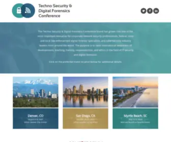 Technosecurity.com(Techno Security & Digital Forensics Conference) Screenshot