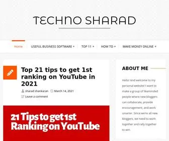 Technosharad.com(Technosharad) Screenshot